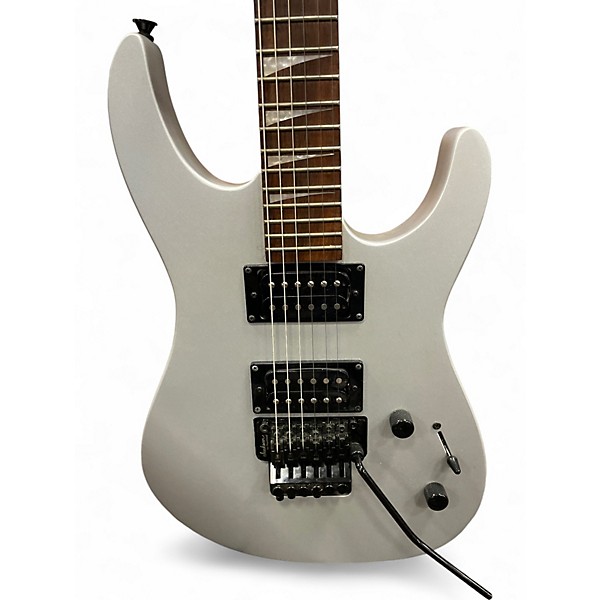 Used Jackson DK2 Dinky Silver Solid Body Electric Guitar