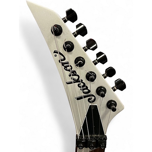 Used Jackson DK2 Dinky Silver Solid Body Electric Guitar