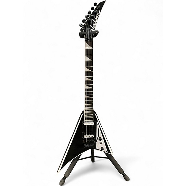 Used Jackson JS32 Randy Rhoads Black and White Solid Body Electric Guitar