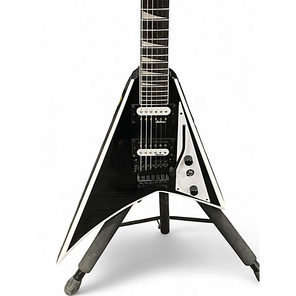 Used Jackson JS32 Randy Rhoads Black and White Solid Body Electric Guitar