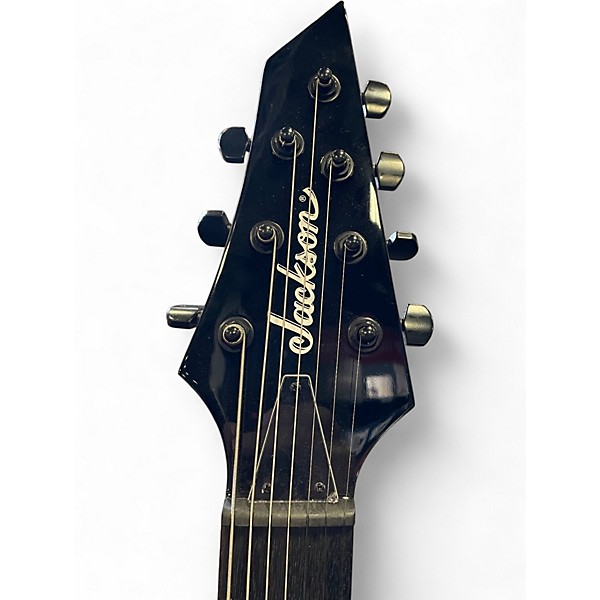 Used Jackson Jackson Dinky Arch Top JS22-7 Black Solid Body Electric Guitar