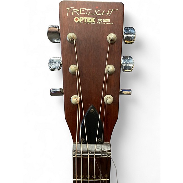 Used Fretlight OPTEK FA-200 Natural Acoustic Electric Guitar