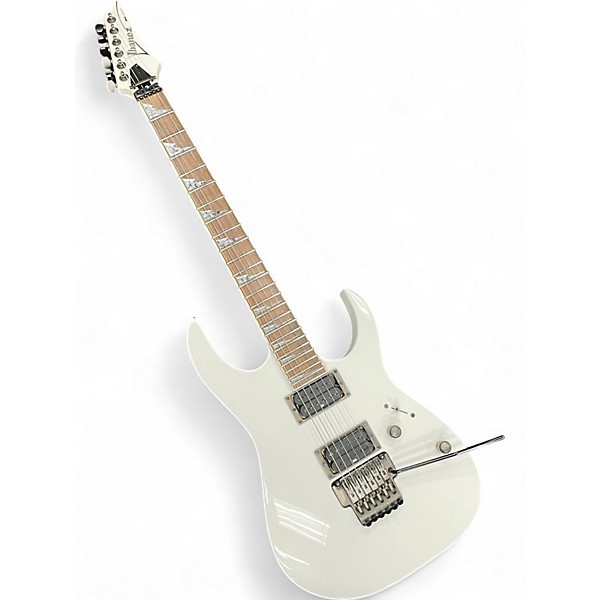 Used Ibanez RGT42DX White Solid Body Electric Guitar