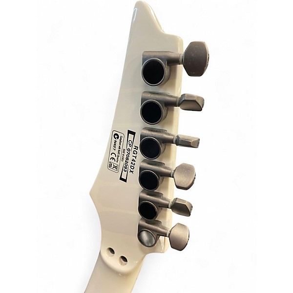 Used Ibanez RGT42DX White Solid Body Electric Guitar