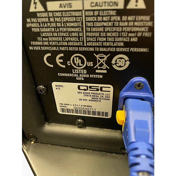 Used QSC K12 Powered Speaker