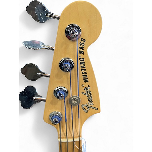 Used Fender American Performer Mustang Bass Honey Burst Electric Bass Guitar