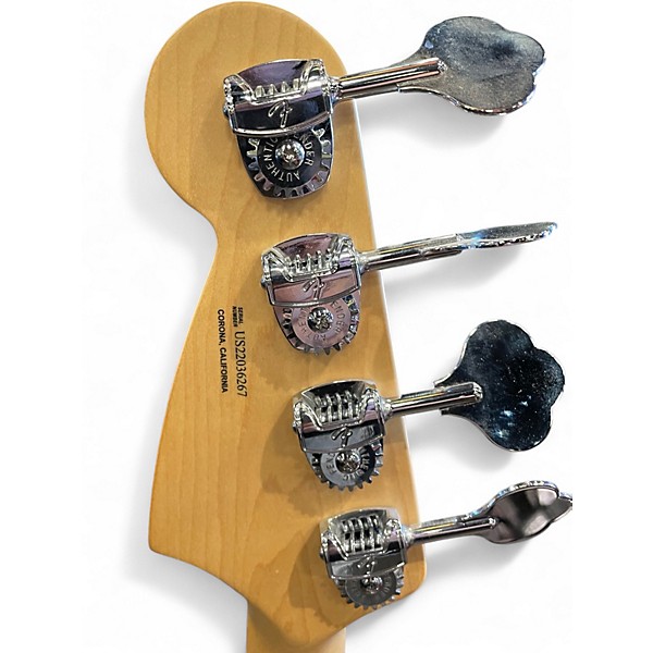 Used Fender American Performer Mustang Bass Honey Burst Electric Bass Guitar