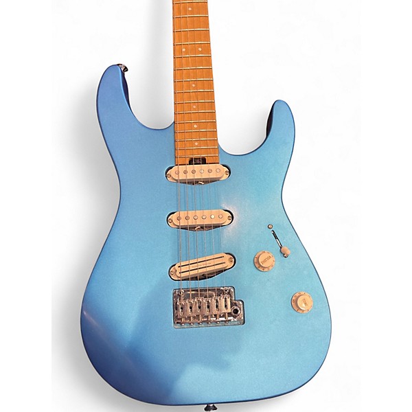Used Charvel Pro-Mod DK22 SSS 2PT CM Blue Solid Body Electric Guitar