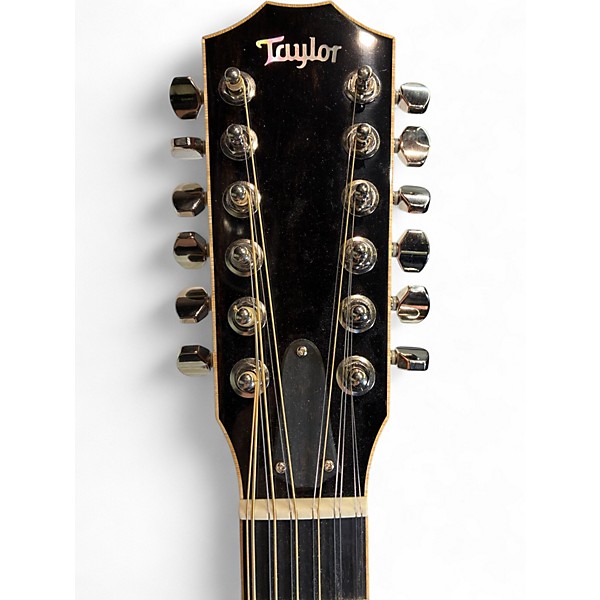 Used Taylor 856e Natural 12 String Acoustic Electric Guitar