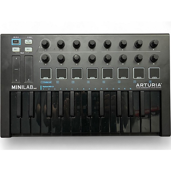 Used Arturia Minilab MKII MIDI Controller