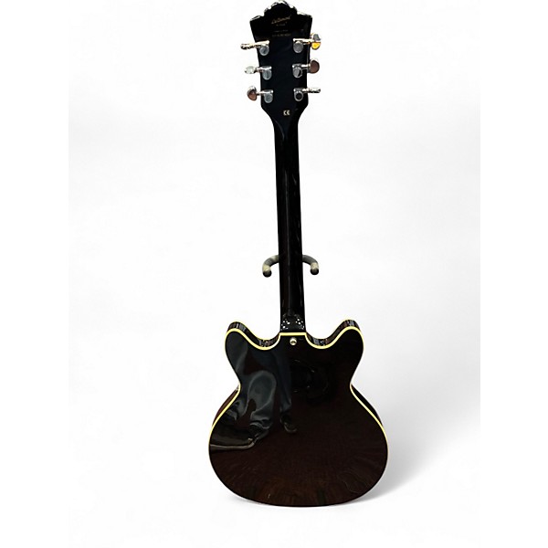 Used DeArmond Starfire Black Hollow Body Electric Guitar