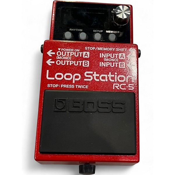Used BOSS RC5 LOOP STATION Pedal
