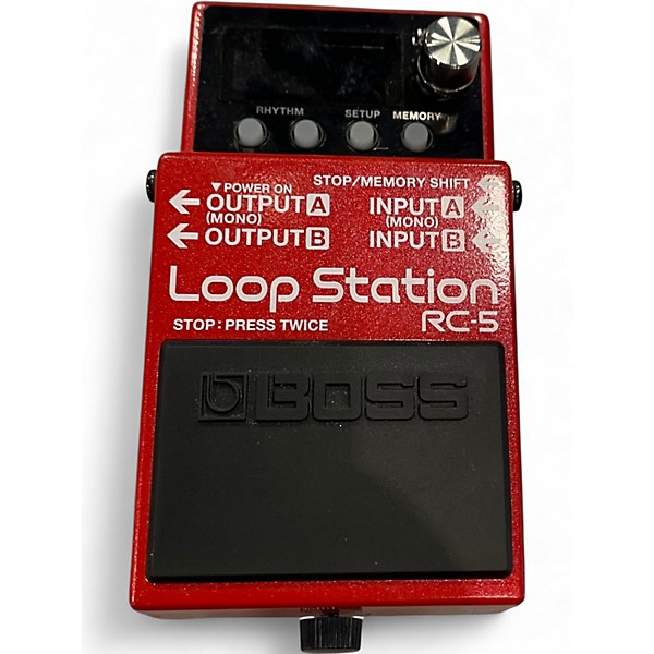 Used BOSS RC5 LOOP STATION Pedal