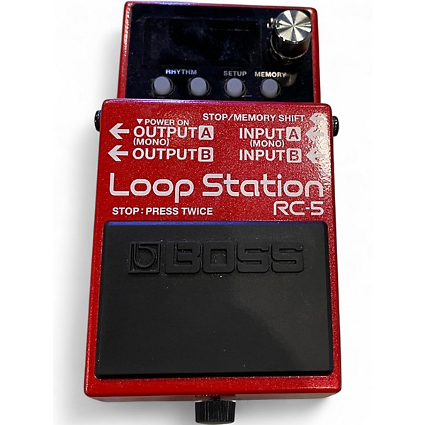 Used BOSS RC5 LOOP STATION Pedal