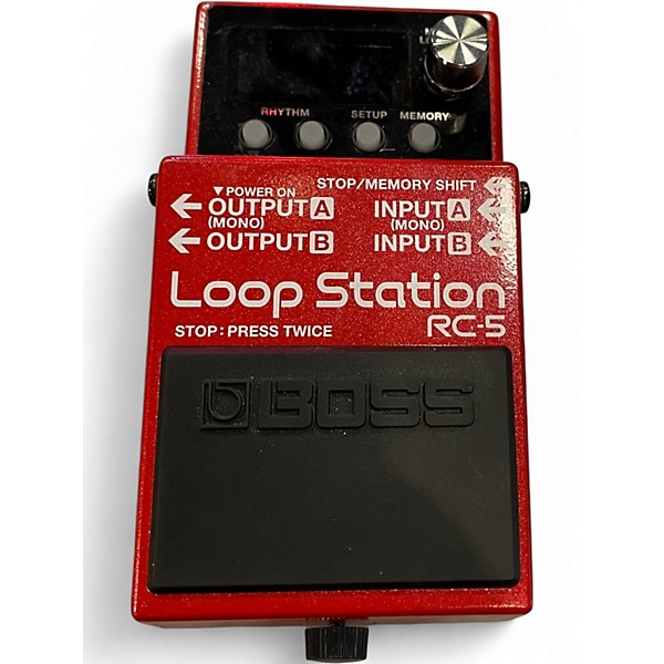 Used BOSS RC5 LOOP STATION Pedal