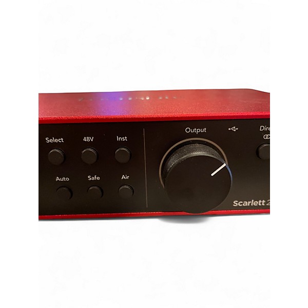 Used Focusrite 2I2 GEN 4 Audio Interface