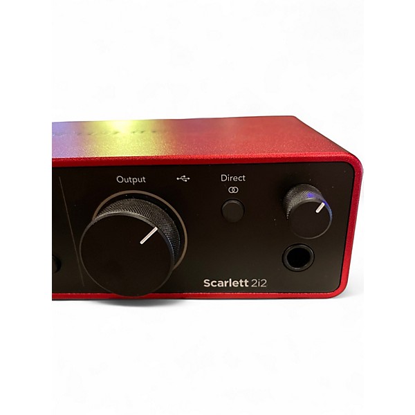Used Focusrite 2I2 GEN 4 Audio Interface
