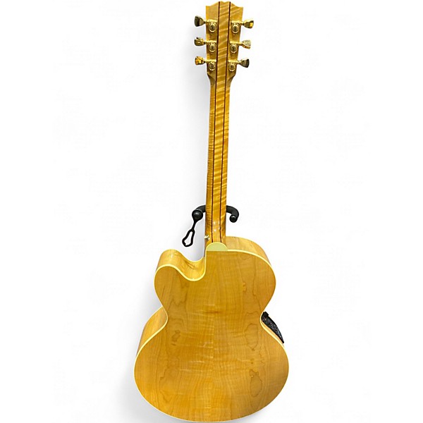 Used Gibson J185EC Natural Acoustic Electric Guitar