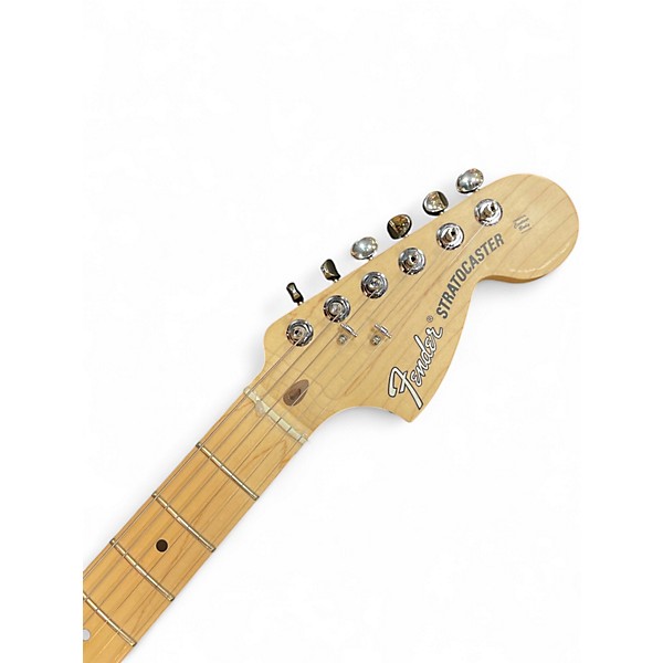 Used Fender American Performer Stratocaster HSS Satin surf green Solid Body Electric Guitar