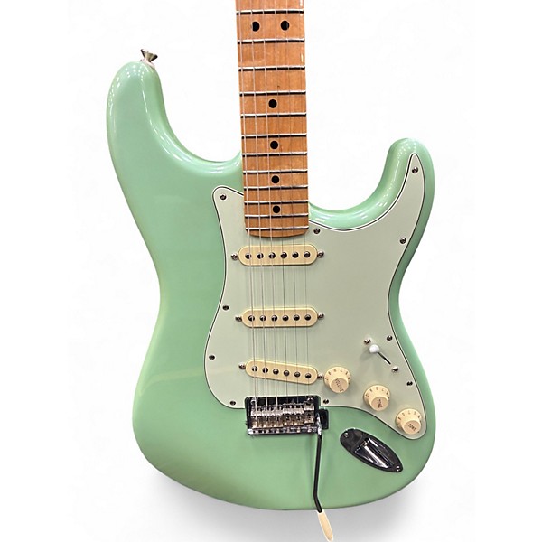 Used Fender Player Stratocaster Seafoam Pearl Solid Body Electric Guitar