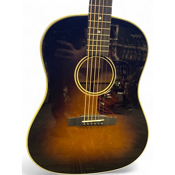 Used 2025 Eastman E6SS-TC Slope Shoulder Dreadnought Sunburst Acoustic Guitar