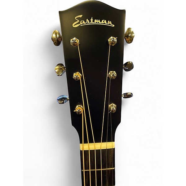 Used 2025 Eastman E6SS-TC Slope Shoulder Dreadnought Sunburst Acoustic Guitar