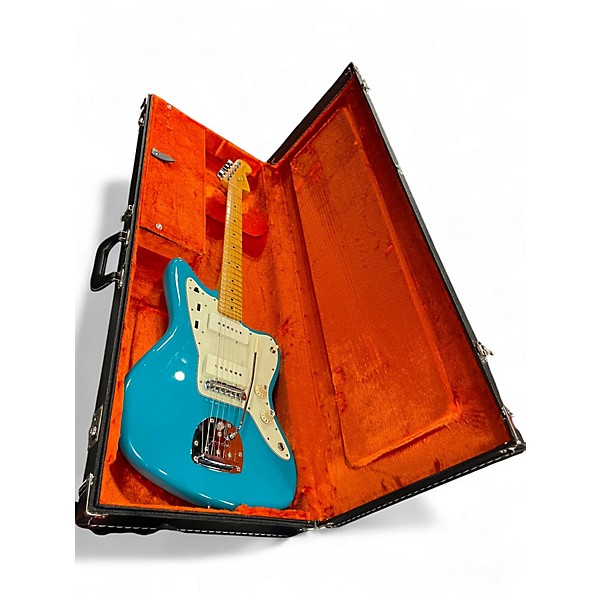 Used 2023 Fender American Pro 2 Jazzmaster Miami Blue Solid Body Electric Guitar