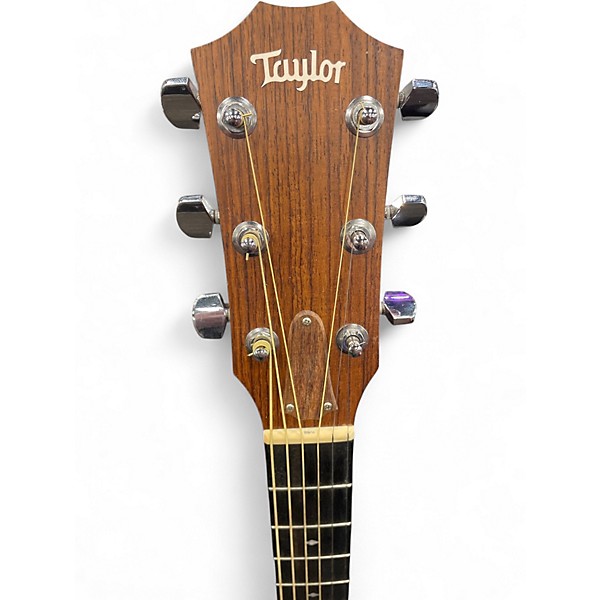 Used Taylor 214CE Deluxe Natural Acoustic Electric Guitar