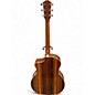 Used Taylor 214CE Deluxe Natural Acoustic Electric Guitar
