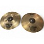 Used SABIAN 14in AAX Freq Hi Hat Pair Cymbal thumbnail