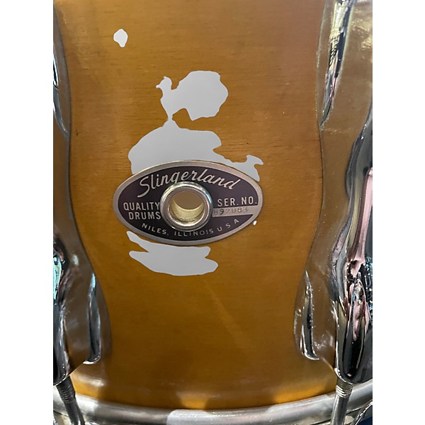 Used Slingerland 14X7 Niles Era Snare Drum Natural Drum