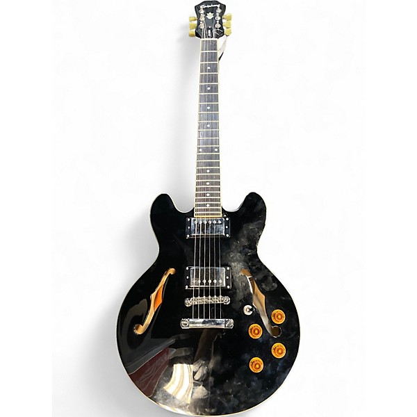 Used Epiphone ES339 DOT Ebony Hollow Body Electric Guitar