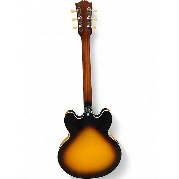 Used Epiphone 1962 ES-335 REISSUE Vintage Sunburst Acoustic Electric Guitar