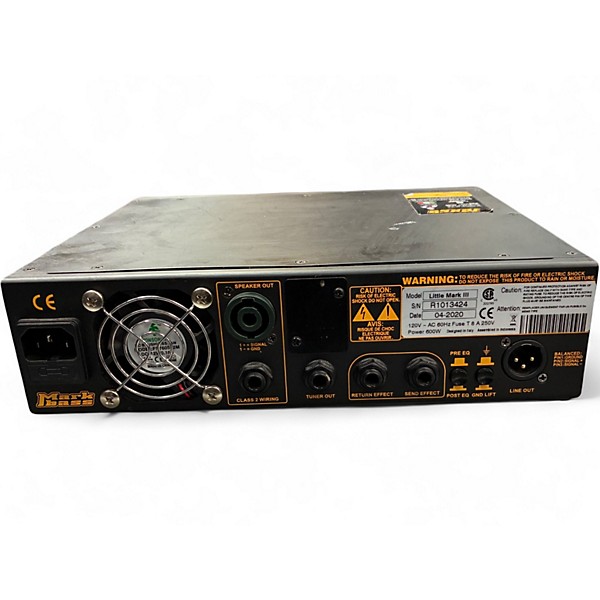 Used Markbass Little Mark III 500W Bass Amp Head