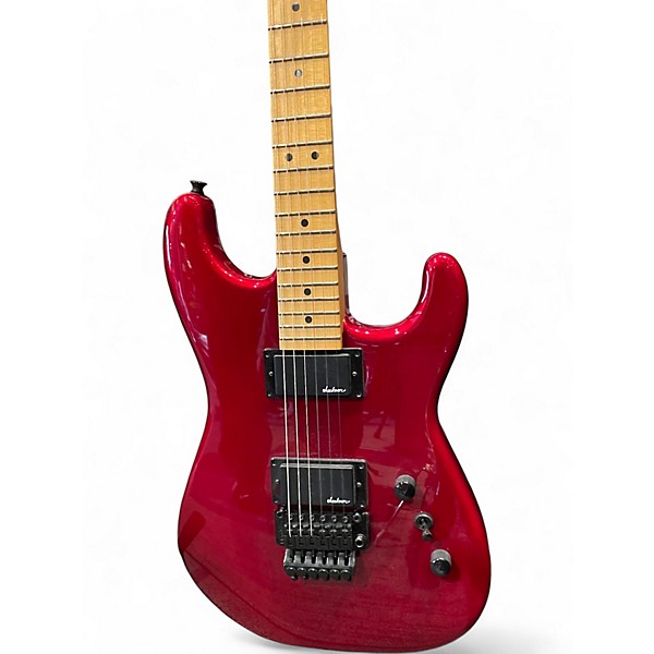 Used Jackson  Pro Origins 1985 San Dimas SD1 Candy Apple Red Solid Body Electric Guitar