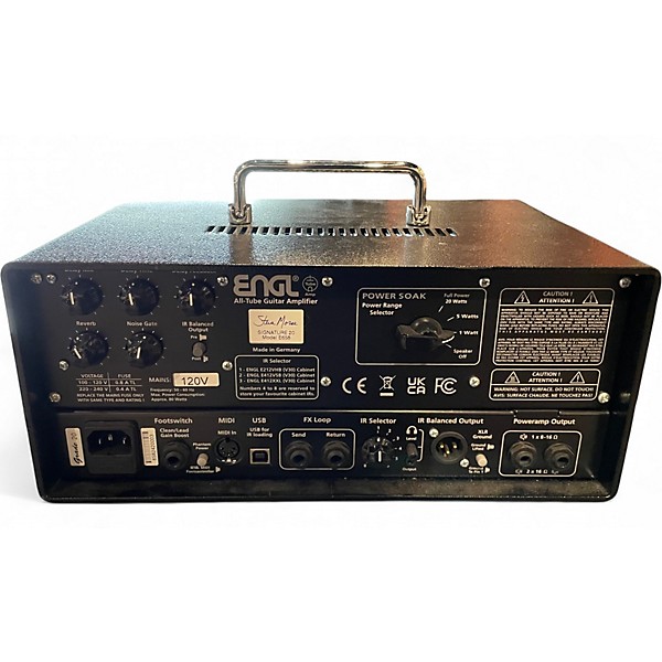 Used ENGL Steve Morse Signature 20 Tube Guitar Amp Head