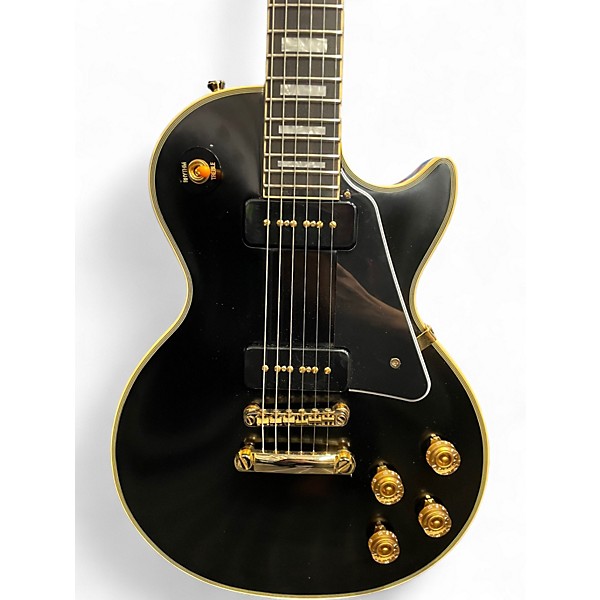 Used Epiphone 1955 Les Paul Custom Black  Solid Body Electric Guitar