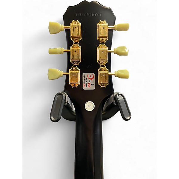 Used Epiphone 1955 Les Paul Custom Black  Solid Body Electric Guitar