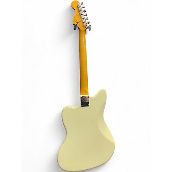 Used Squier J Mascis Jazzmaster Vintage White Solid Body Electric Guitar
