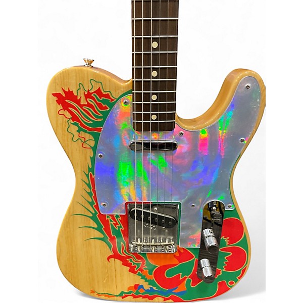 Used Fender Jimmy Page Dragon Art Telecaster DRAGON GRAPHIC Solid Body Electric Guitar