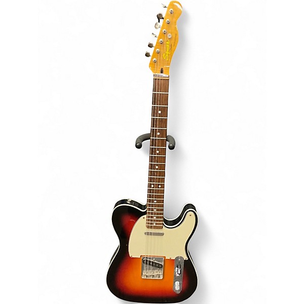 Used 2010 Squier Classic Vibe 1960S Telecaster 3 Color Sunburst Solid Body Electric Guitar