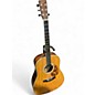 Used Standford PSRD28 Natural Acoustic Electric Guitar
