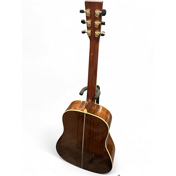 Used Standford PSRD28 Natural Acoustic Electric Guitar