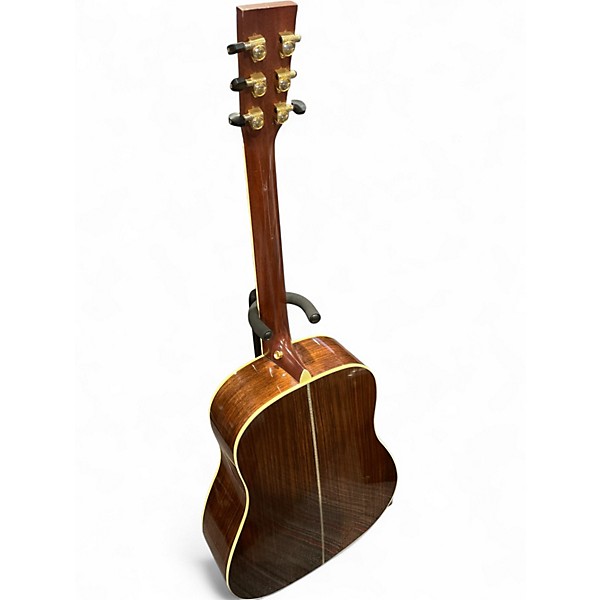 Used Standford PSRD28 Natural Acoustic Electric Guitar