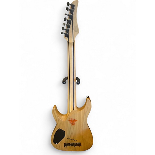 Used Schecter Guitar Research Reaper 7 Sky Burst Solid Body Electric Guitar