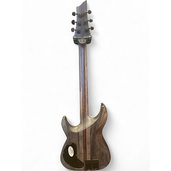 Used Schecter Guitar Research C-1 HT S SLS Elite Evil Twin Satin Black Solid Body Electric Guitar