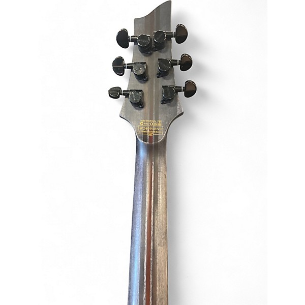 Used Schecter Guitar Research C-1 HT S SLS Elite Evil Twin Satin Black Solid Body Electric Guitar