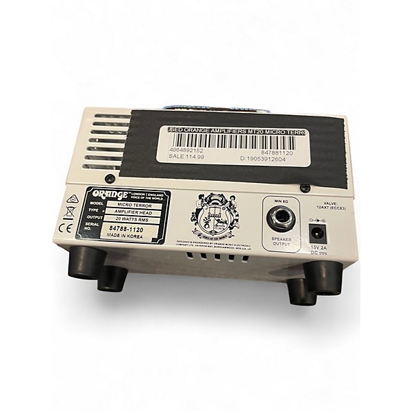 Used Orange Amplifiers MT20 Micro Terror 20W Tube Guitar Amp Head