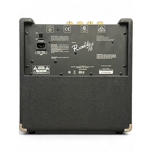 Used Fender Rumble 15 15W 1X8 Bass Combo Amp