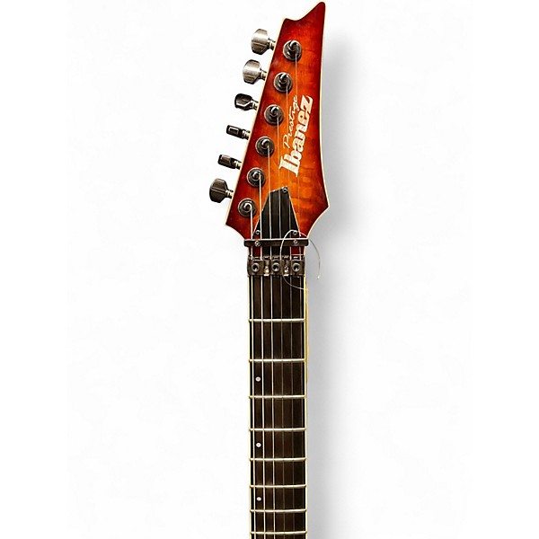 Used Ibanez prestige S series SUNBURST Solid Body Electric Guitar